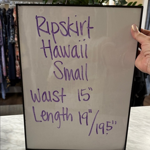 RipSkirt Hawaii Colorful Leaf and Hawaiian Floral Print Wrap Ski Size Small - Picture 2 of 11